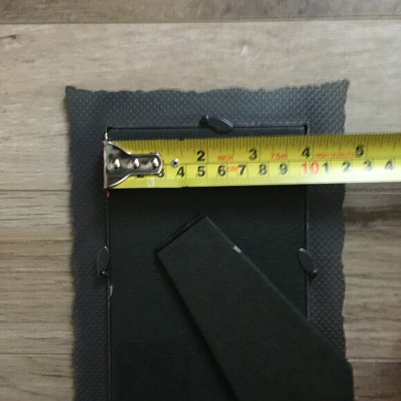 Y2K Metal, Gem and Enamel Photo Desk Frame With Junko Mizuno Promo Card - Picture 8 of 9